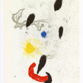 Joan Miro lithograph from derriere le miroir 130-140