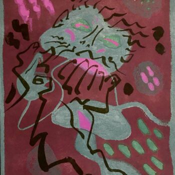 Andre Masson Original Lithograph 6 Mourlot Freres 1962