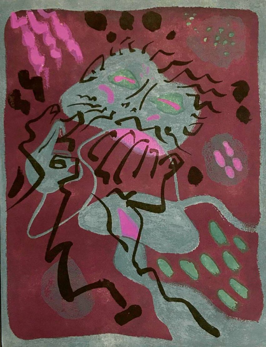 Andre Masson Original Lithograph 6 Mourlot Freres 1962