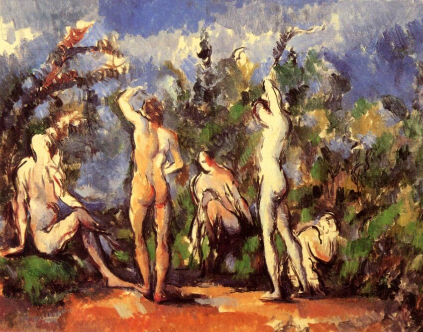 Paul Cezanne The bathers