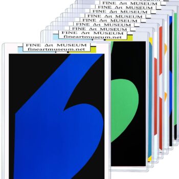 Selection of Original lithograph by Ellsworth Kelly