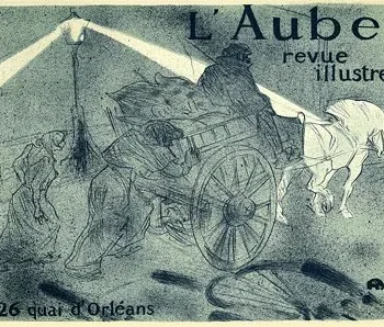 L'aube a lithograph for Henri Lautrec