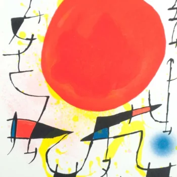 Joan Miro Original Lithograph v1-3 Mourlot 1972