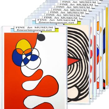 Set of 10 lithographs for Alexander Calder