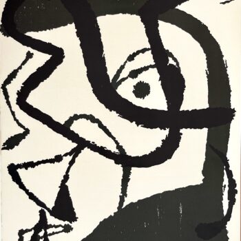 Joan Miro woodcut from Miro Engraving