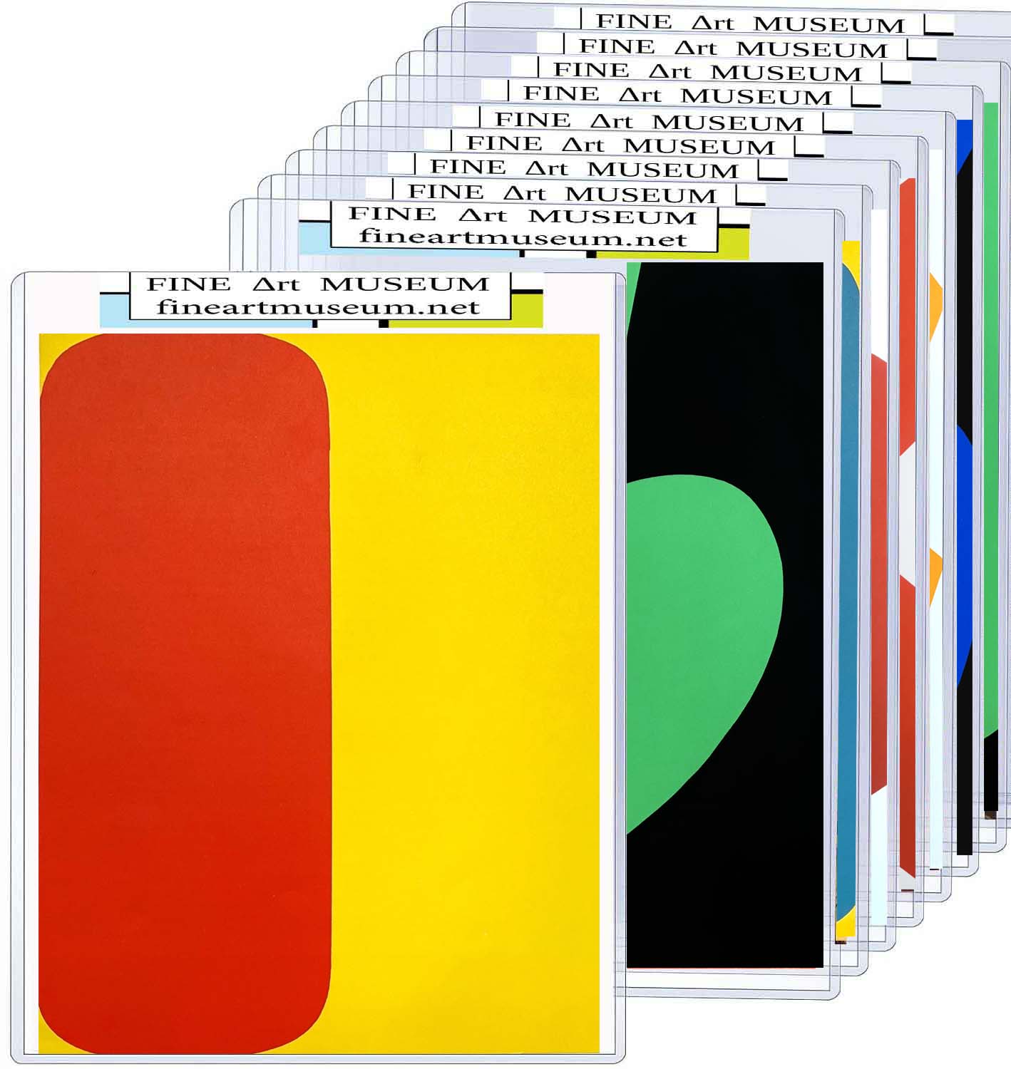 Elsworth Kelly collection from derriere le miroir