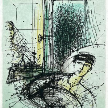 Jean Carzou Original Lithograph 13 Mourlot 1964