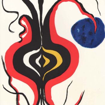 Lithograph by Alexander Calder from Derriere le miroir