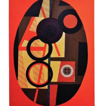 1979 Andre Minaux Lithograph Circles