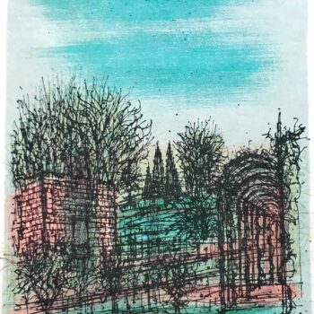 Jean carzou lithograph 14 Mourlot 1962