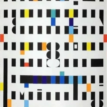 Yaacov Agam Original Serigraph-2 XXe siecle 1971