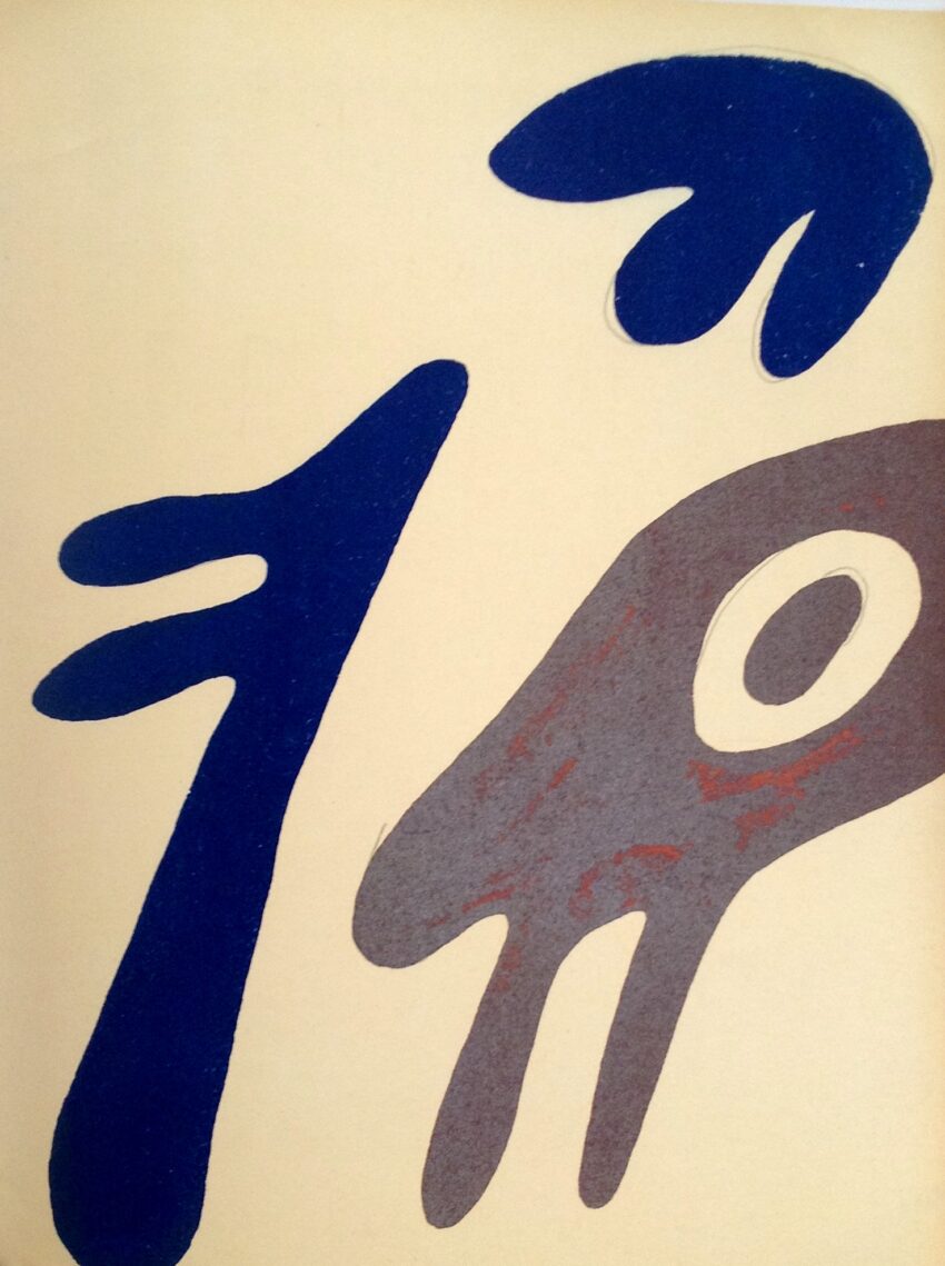 Jean Arp Original Lithograph XXe Siecle 1962