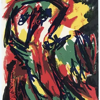 Karel Appel Original Lithograph 1961 for XXe siecle