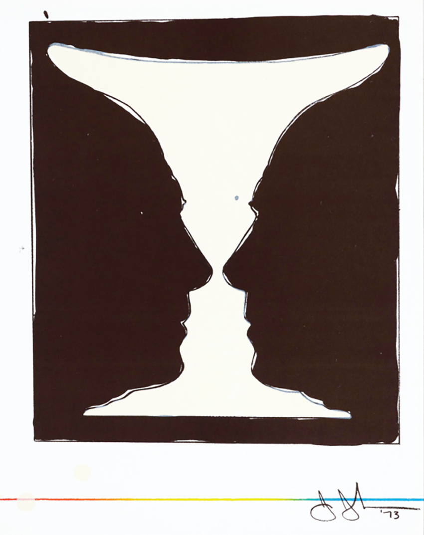 Jasper Johns Original Lithograph Cup two Picasso XXe Siecle 1973