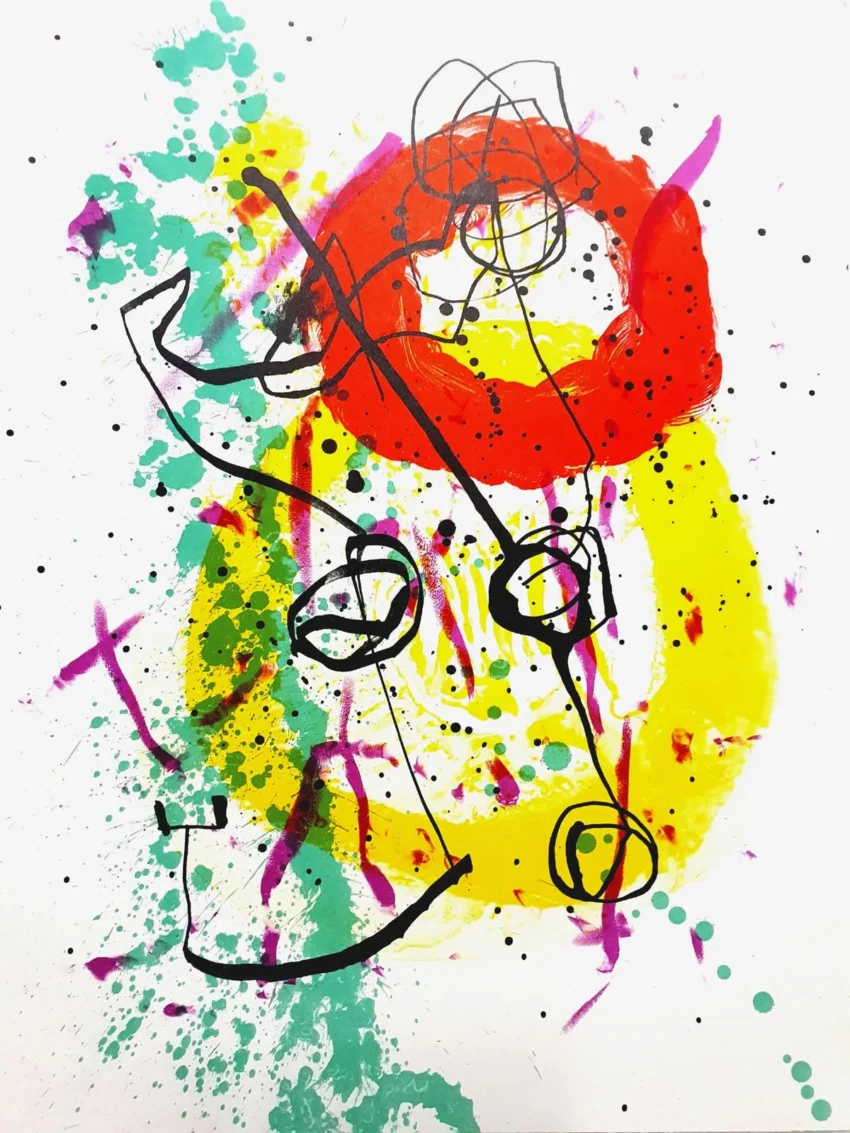 Joan Miro Original Lithograph XXe Siecle 1961