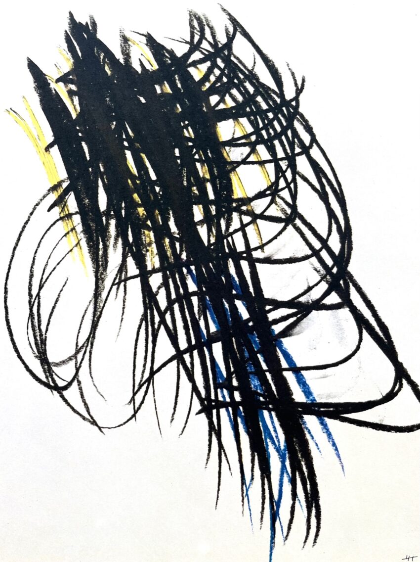 Hans Hartung XXe Siecle Circa 1973