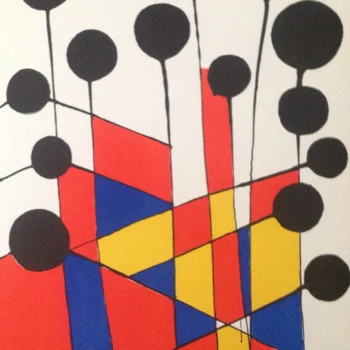 Alexander Calder Original lithograph XXe siecle 1971