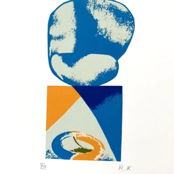 Ronald king Screenprint The Cook Signed & Numbered 1978
