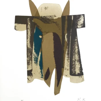 Ronald king Screenprint The Knight's Horse Signed & Numbered 1978