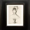EdgarDegas Dancer With Arms Raised Back Framed