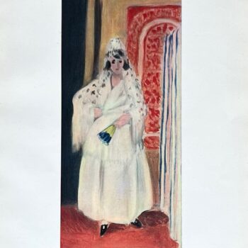 Henri Matisse Engraving 10 The Spanish girl with a white dress 1948