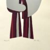 Ronald king signed screenprint Monk 1967 - Image 2