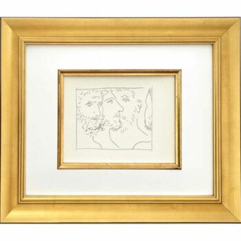 Picasso Set of 3 framed prints from Metamorphoses.
