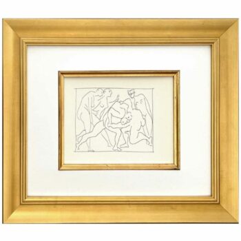 Picasso Set of 3 framed prints from Metamorphoses