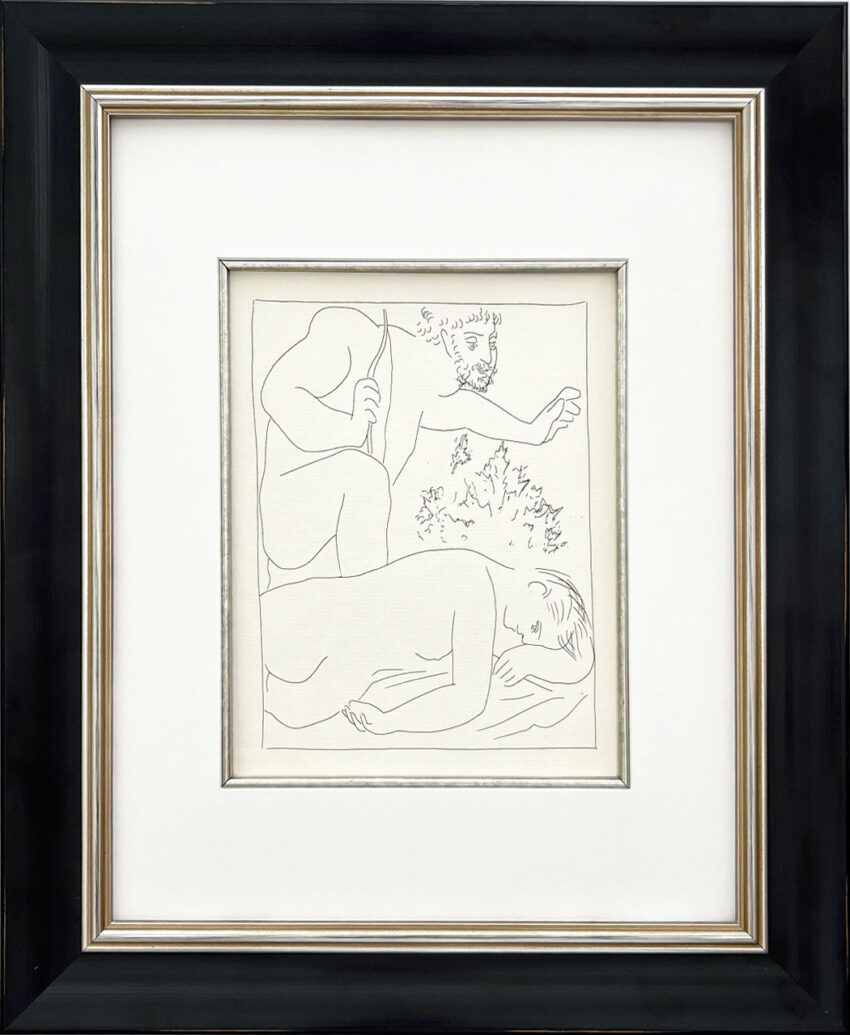 Framed artwork