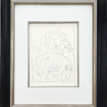 Picasso Metamorphoses 3 Death of Orpheus-framed