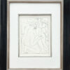 Picasso Metamorphoses 4 Deucalion and Pyrrha Create a New Human Race framed