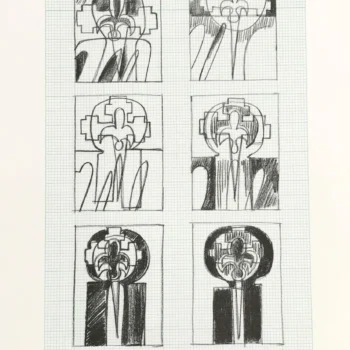 Ronald king Screenprint Knight Signed & Numbered 1978