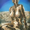 Pierre Lamy Signed Original Lithograph La terre est un savoir 1972