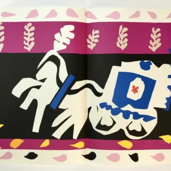 1983 Matisse Lithograph 10 jazz Pierrot's funeral