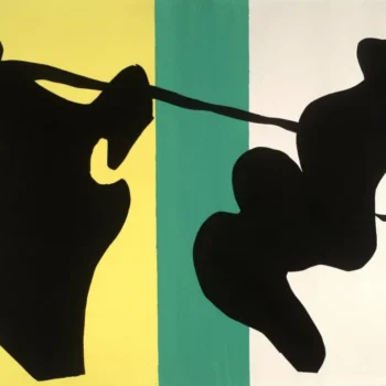 1983 Matisse Lithograph 14 jazz The Cowboy