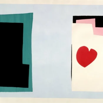 1983 Matisse Lithograph 7 jazz The Heart