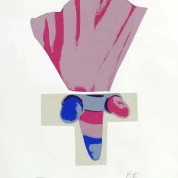 Ronald king Screenprint The Manciple Signed & Numbered 1978